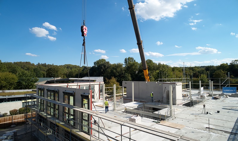 Rohbau Erweiterung Glemstalschule