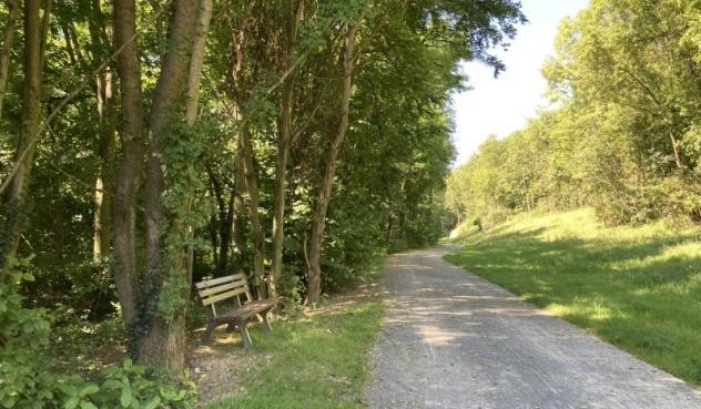 Bank am neuen Staukanal Bank am neuen Staukanal